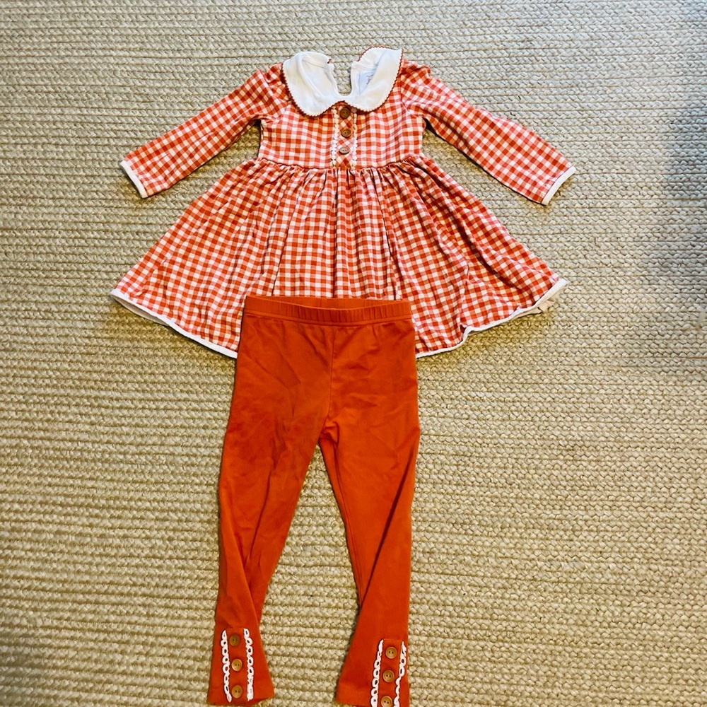Swoon Baby Dress With Leggings 4T